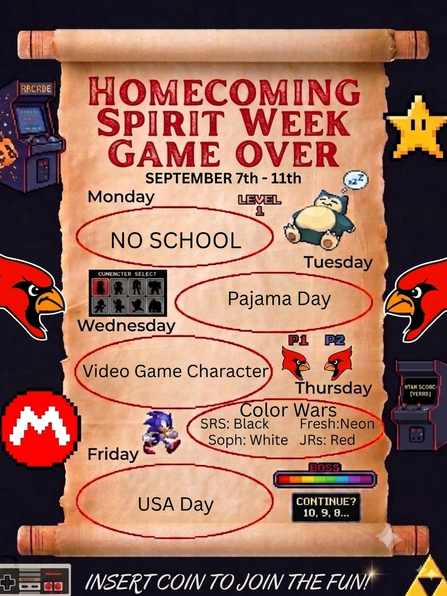 Homecoming Dress Up Days